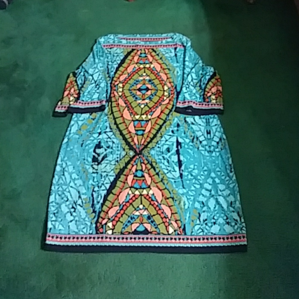 Turquoise dress sz. 14/16